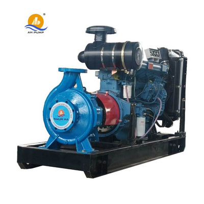 100 hp diesel engine 4 inch water pump for irrigation centrifugal pump