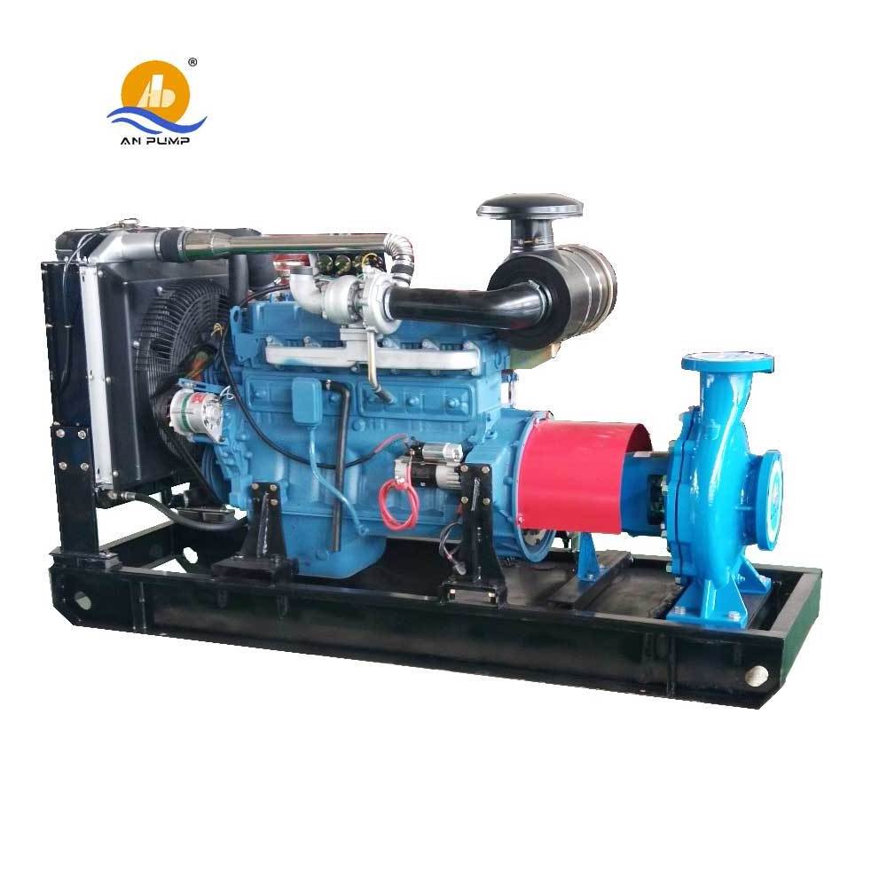 100 hp diesel engine 4 inch water pump for irrigation centrifugal pump