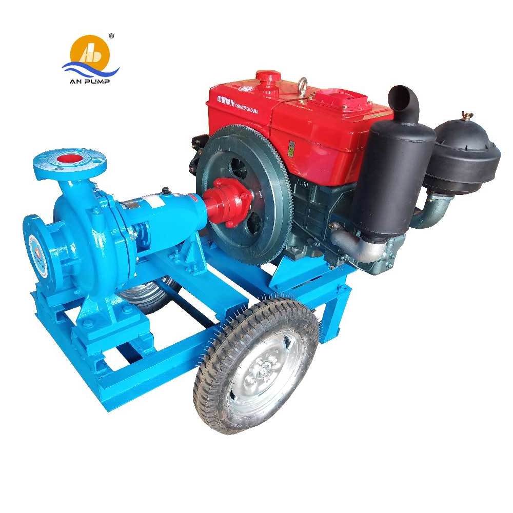 Diesel Engine Driven Irrigation Bare Shaft Irrigation Water Pump End Suction Pump