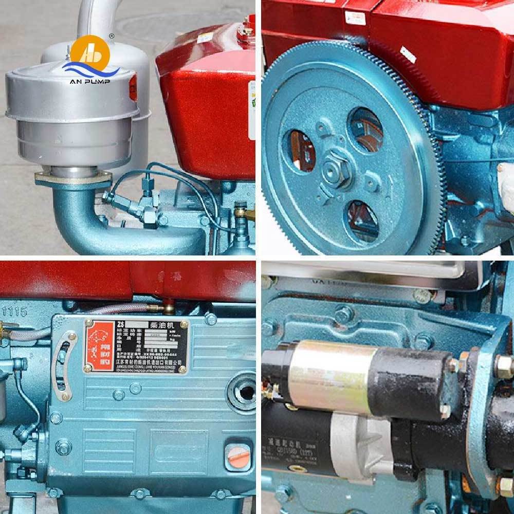 Agriculture pump Four-Stroke Small Single Cylinder Diesel Engine