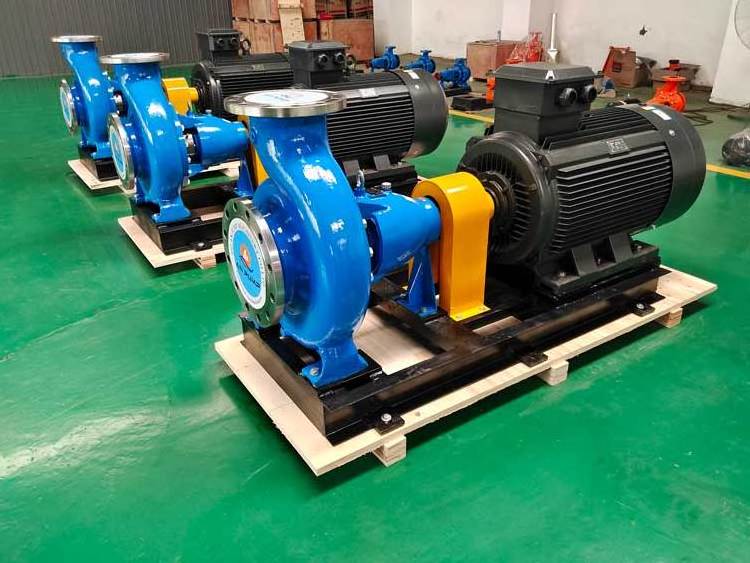 End suction centrifugal back pull-out design corrosion-resistant pump