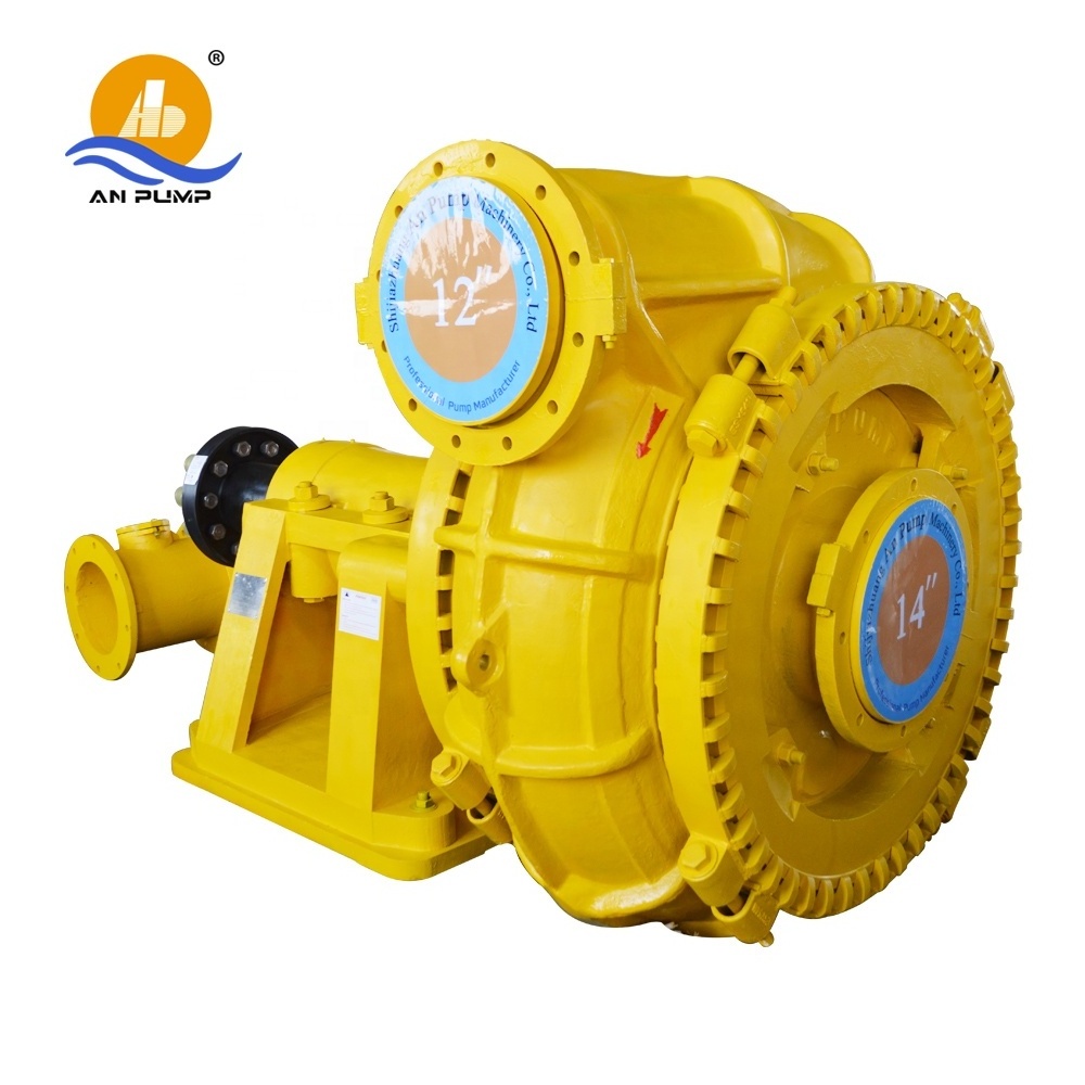 Diesel engine sand dredger pump for gravel