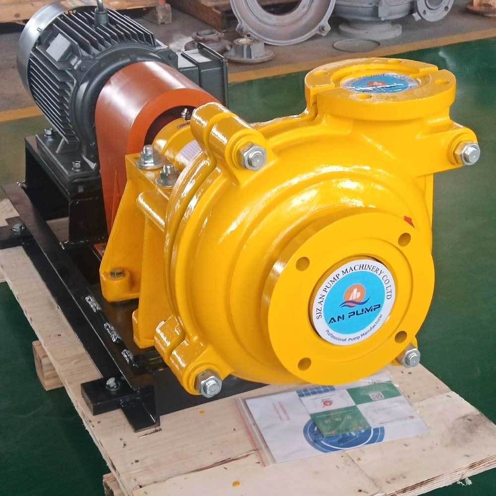 High chrome alloy 27%Cr slurry mining pump horizontal type pump