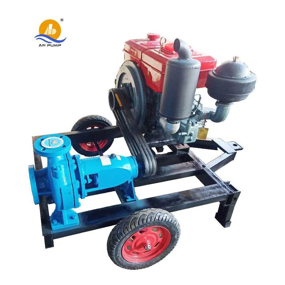 Diesel Engine Driven Irrigation Bare Shaft Irrigation Water Pump End Suction Pump