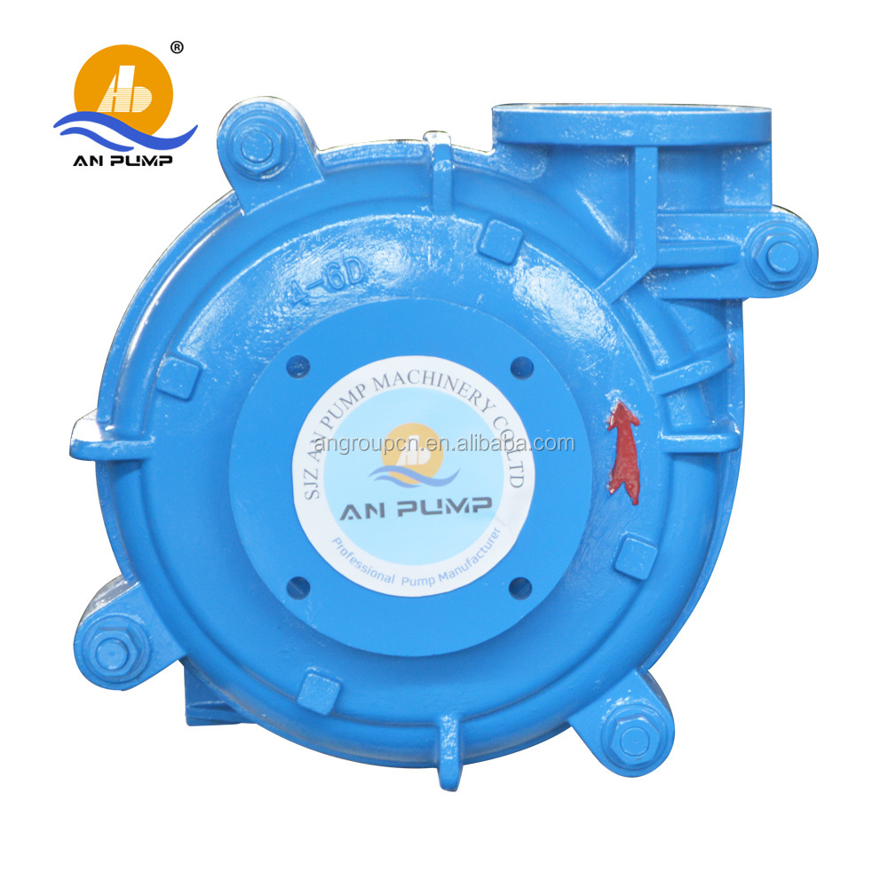 Main hopper heavy duty single phase slurry pump for sale