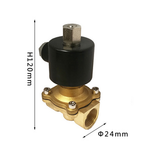 ANRUK Normally open series 3/4" copper spool water valve flow control water solenoid valve