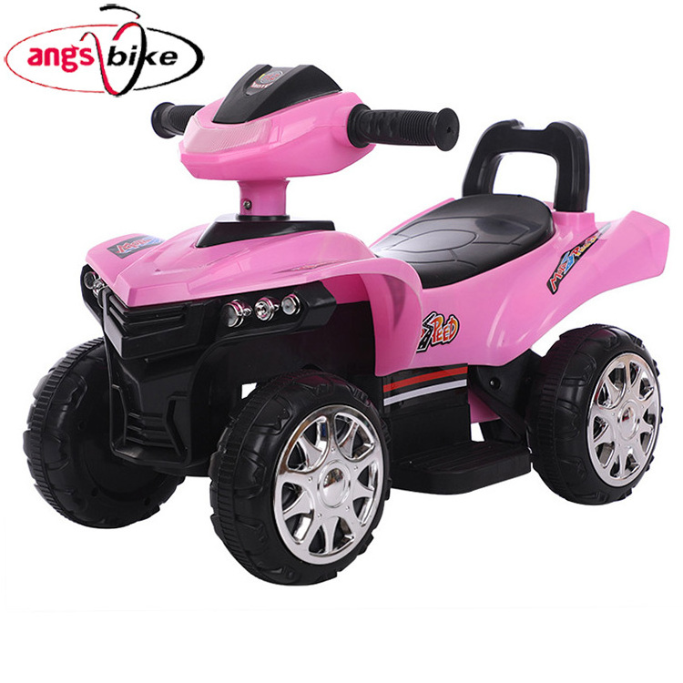 Cheap Kids Electric Cars Four Wheel Motorcycle Children Toy Car Pink For baby