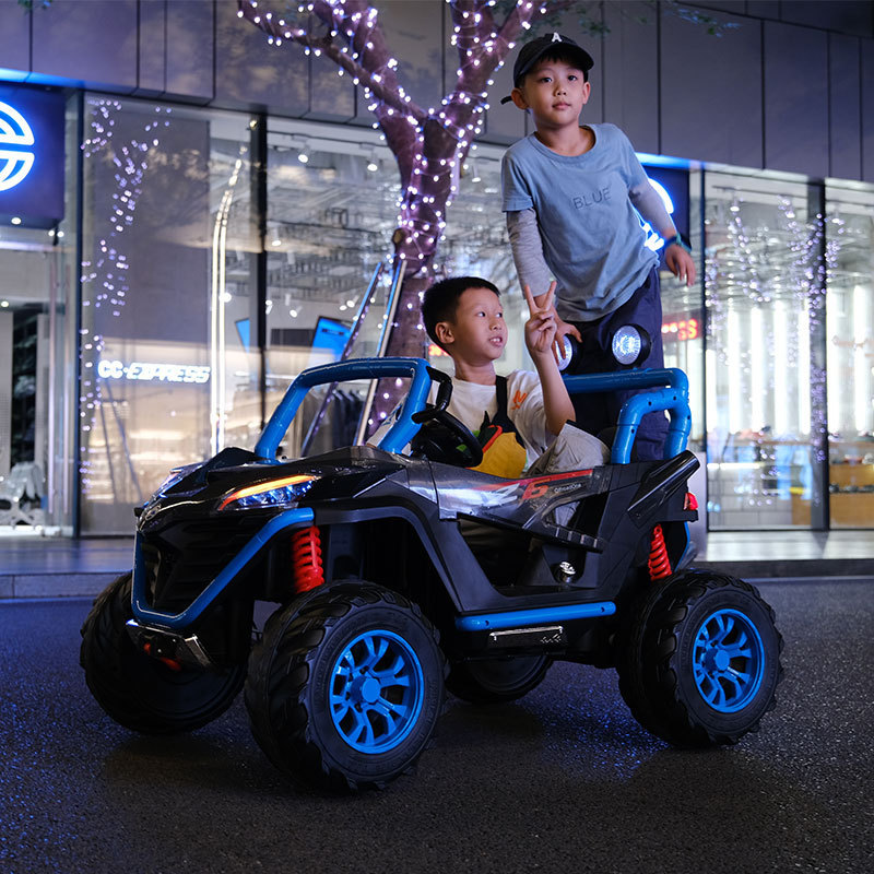 Kids Ride on Toys New Concept Sport Racing Children 4 Seater Electric 24v 4 engine battery toy electric car for children