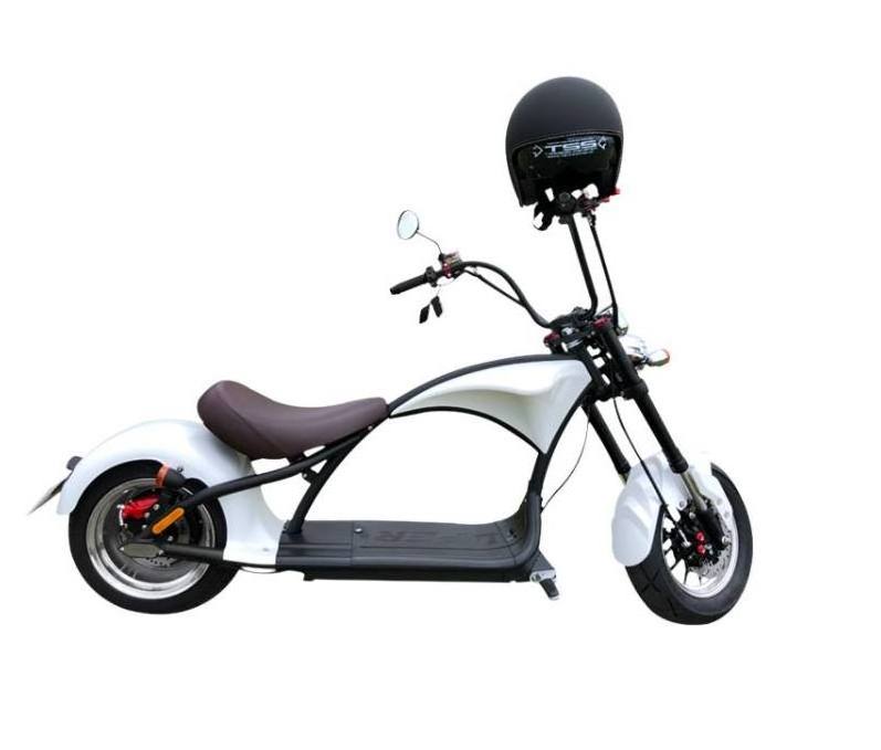 New Design Amoto Motorcycle 70kmh 60v30Ah electric chopper motorcycle Citycoco Scooter Electric