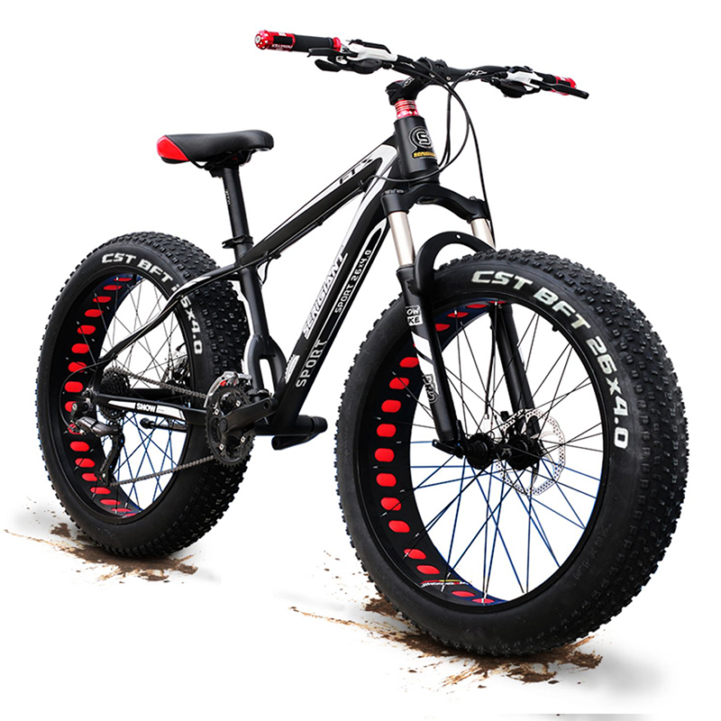 Directly from Factory mountain bike fat tire snow bike ,Wholesale 20/26 inch snow bike with 4.0 fat tire bicycle