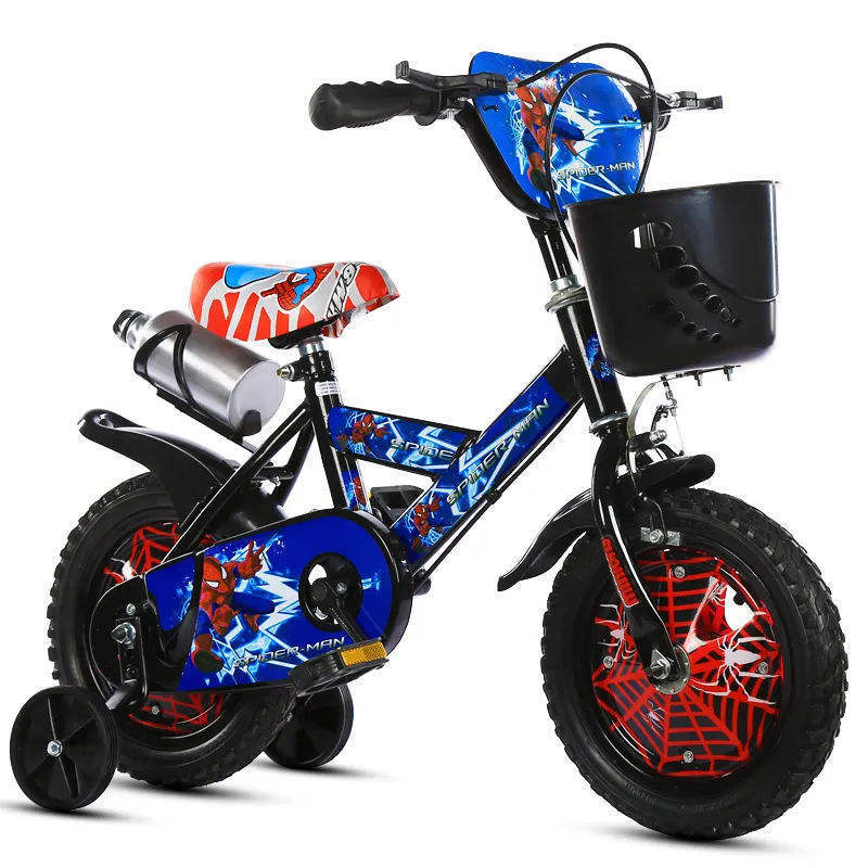 children bicycle / factory supply 16 inch kids bike /new models 14'' Spiderman kids bicycles bike for 3 year old kid