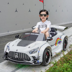 Drift racing car 24v battery 2 Seats Electric Ride On Car Kids 360 degree rotation Children Baby Toy Car