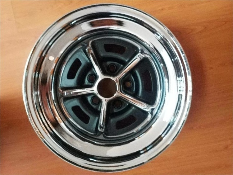 Chinese factory high quality 15 inch magnum 500 classic wheel car rim casting wheels for ford mustang classic steel wheel rim