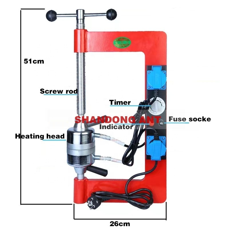 Car Hot Repairing Machine Vulcanizing Tools Tyre Patch Machine For Sale Big Hole Repair Vulacanizer 8 Heating Head Made in CN