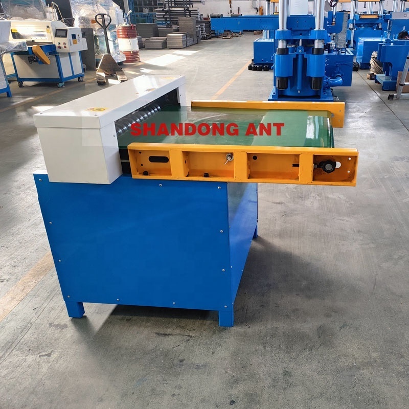 Rubber Slitting Machine 800mm Width Film Cutting Machine Can Cut 3cm Thick Sheet Rubber Floor Slitting Machine Equipped 16pairs