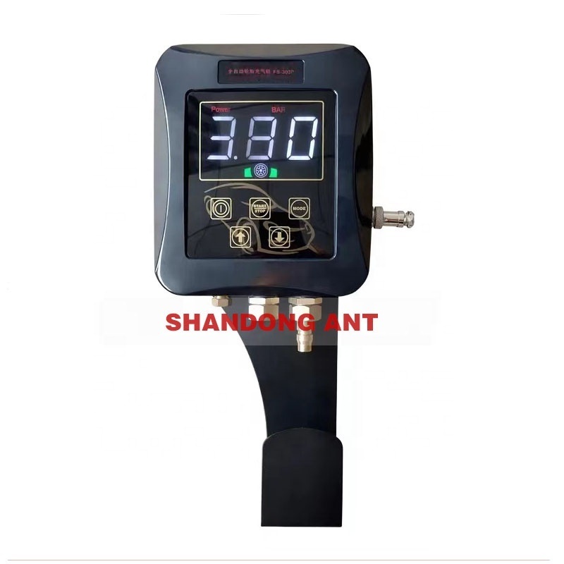 Automatic Tyre Inflation With LED Display Rapid Aerator Wall-Mounted Tire Vehicle Inflator Machine Fast Start Inflation Tools