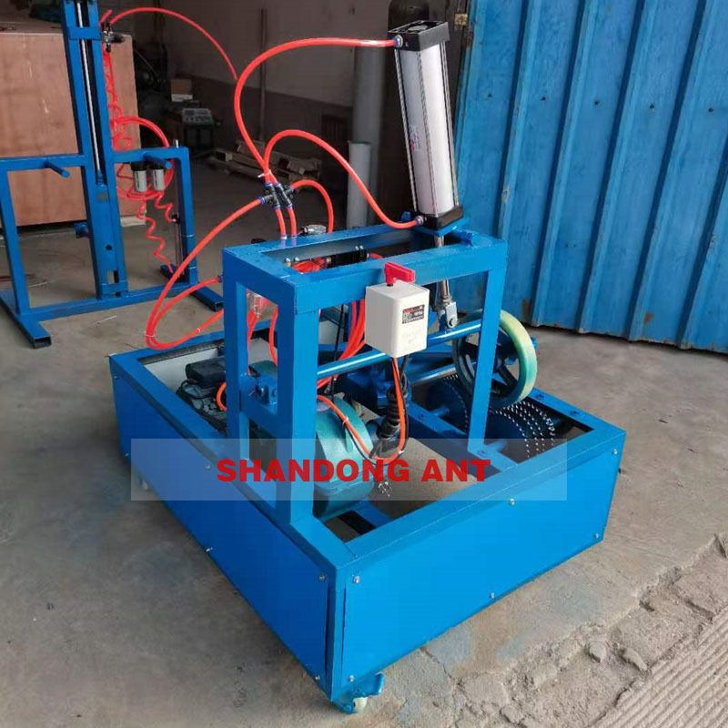 Portable Waste Tire Cutting Machine Using Application Diameter Till 1100 Car Tire Cutter Double-sided Wheels Cutting Tools