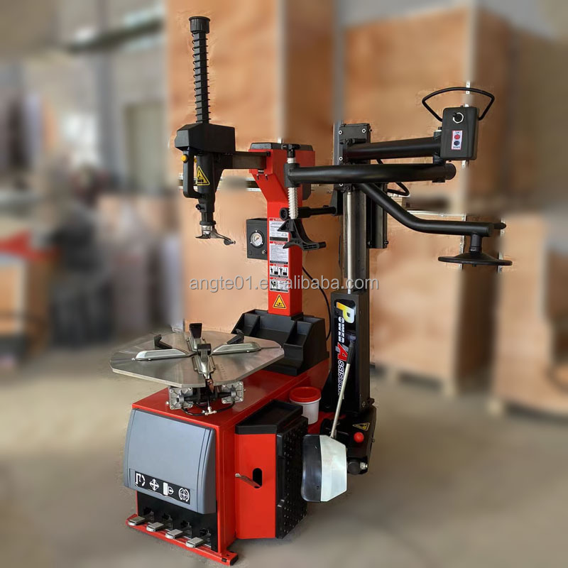 Easy Operating Vehicle Tyre Stripper Exchanging Machine CE Certificate Combo Basic Model Swing Arm Automatic Car Tire Changer