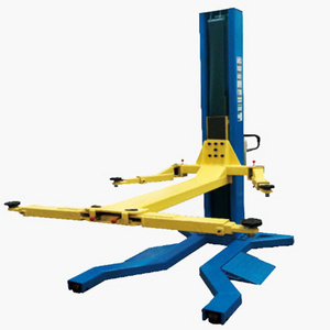 Efficient and Versatile Single post car lift 1.7m lifting height Hydraulic one column car lifting with Ce Standard