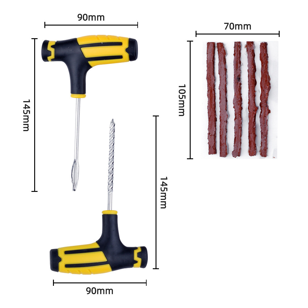 Automobile Repair Tire Repair Tool Set Motorcycle Vacuum Tire Tool Emergency Special Tire Repair Set