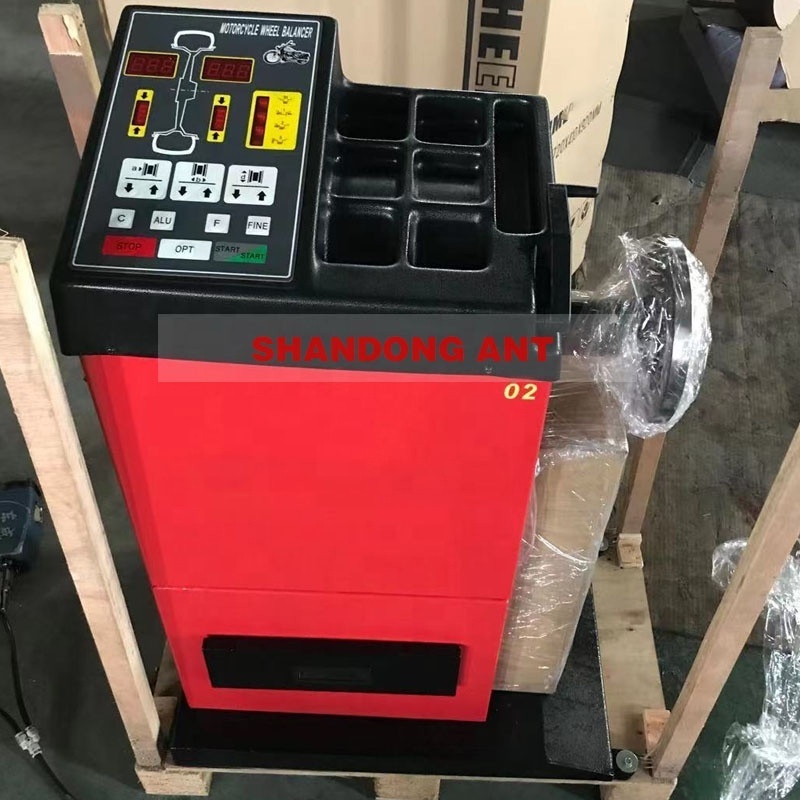 Manufacturer Direct Sales Motorcycle Tire Balancing Machine 180r/min Wheel Repairing Machine Automobile Maintenance Equipment