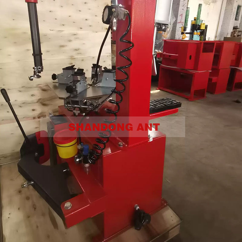 Economic Motorcycle Tyre Changing Machine Pneumatic Auto Commercial Tire Changer With Cast Steel Motor Clamps Have in Stock