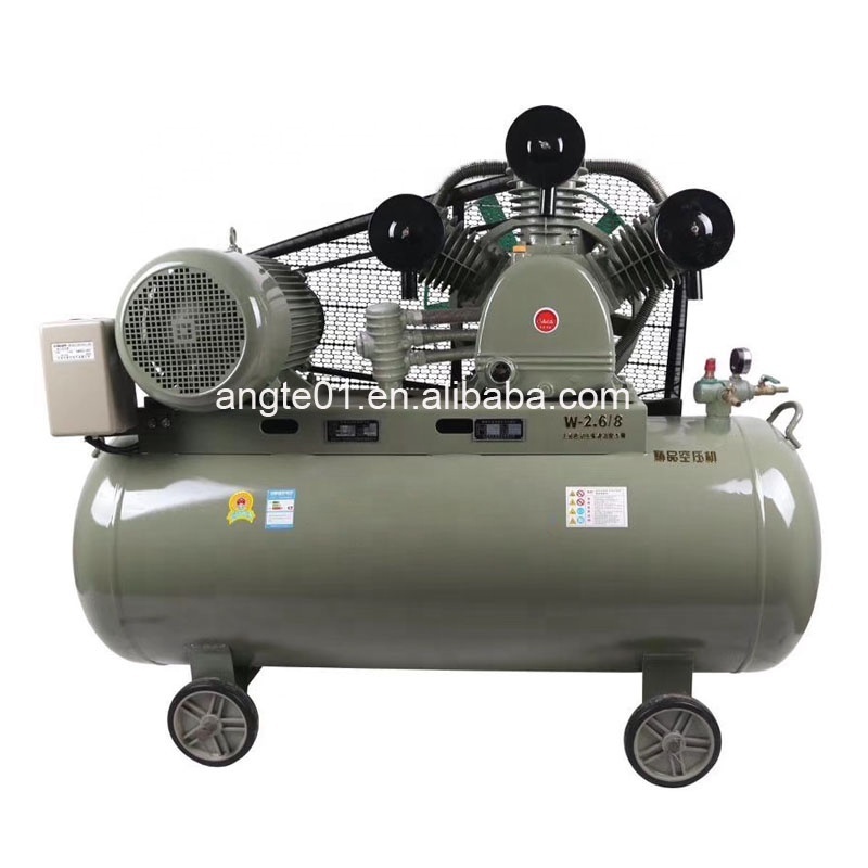 Industrial Grade High Pressure Pump 380v Big Power Car Fast Repairing And Painting Air Source Piston Air Compressor