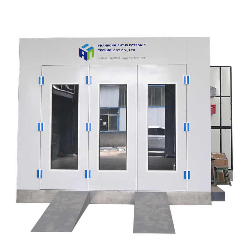 Auto Car Spray Painting Drying Oven Heater Water Curtain Outdoor Automotive Powder Coating Spray Paint Booth