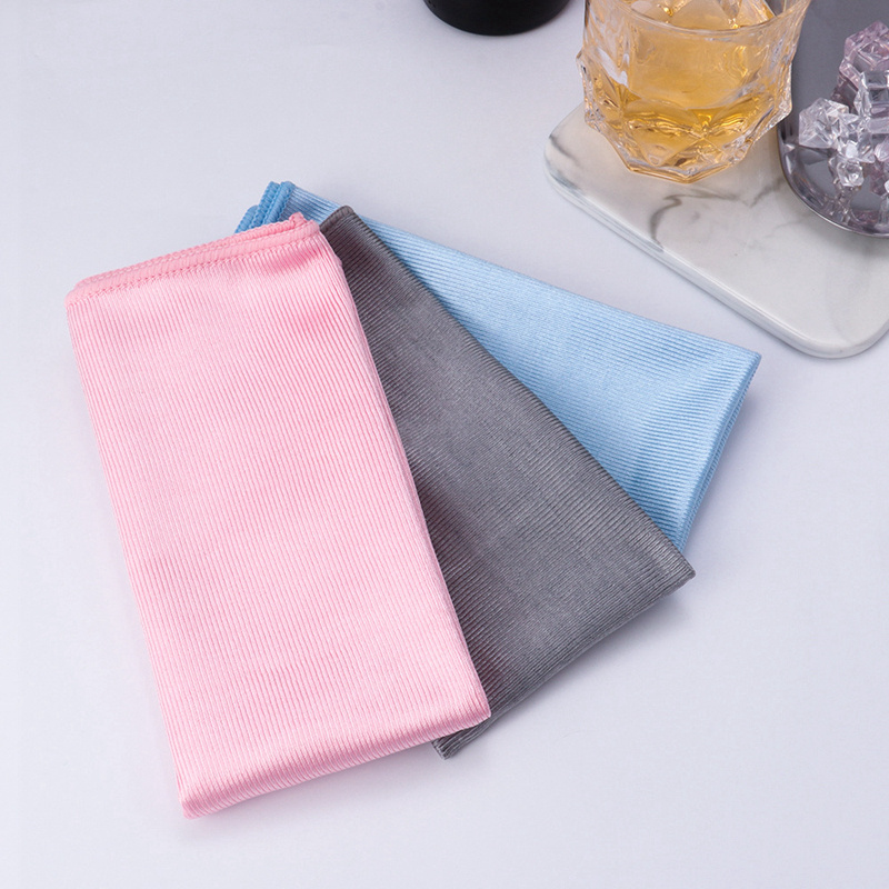 Top will Multi Purpose Reusable Microfiber Lens Glass Dust Remove Cloth Window Cleaning Quick Towel 30*40cm