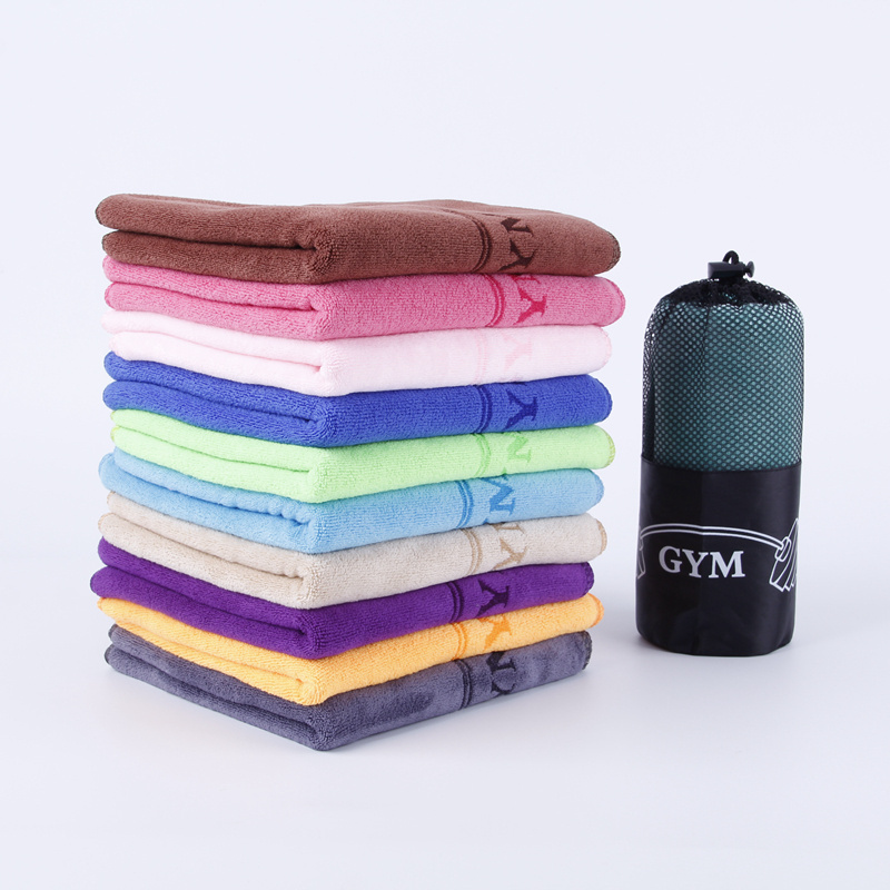 Microfiber  Sports Towel Outdoor Travel Fitness Towel Quick Drying Wicking Gym Towel 35*75cm