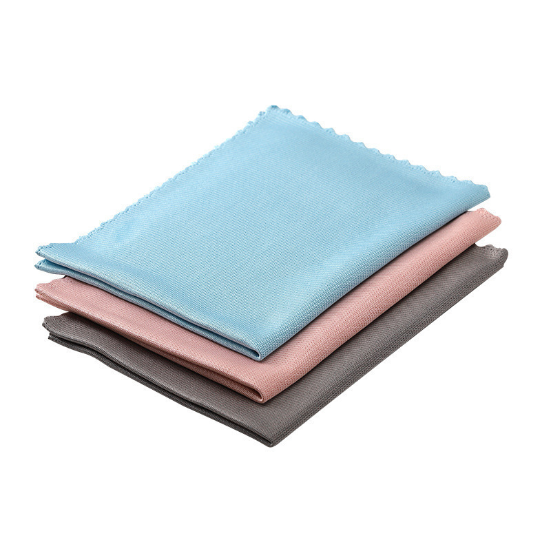 Top will Multi Purpose Reusable Microfiber Lens Glass Dust Remove Cloth Window Cleaning Quick Towel 30*40cm