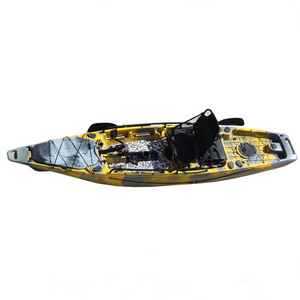 manufacturers offshore aluminum single sit on seat motorised pedal drive best fishing boat kayak with electric motor