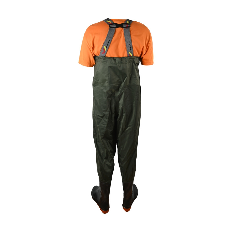 2023 Fishing Waders Hunting Suit Waterproof Wading Pants with Neoprene Boots Waist Chest Fly Fishing Waders