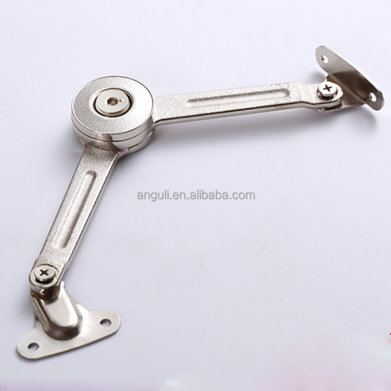 zinc alloy furniture cabinet door lid stay