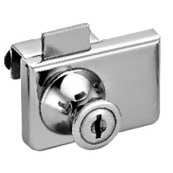 zinc alloy glass display cabinet lock