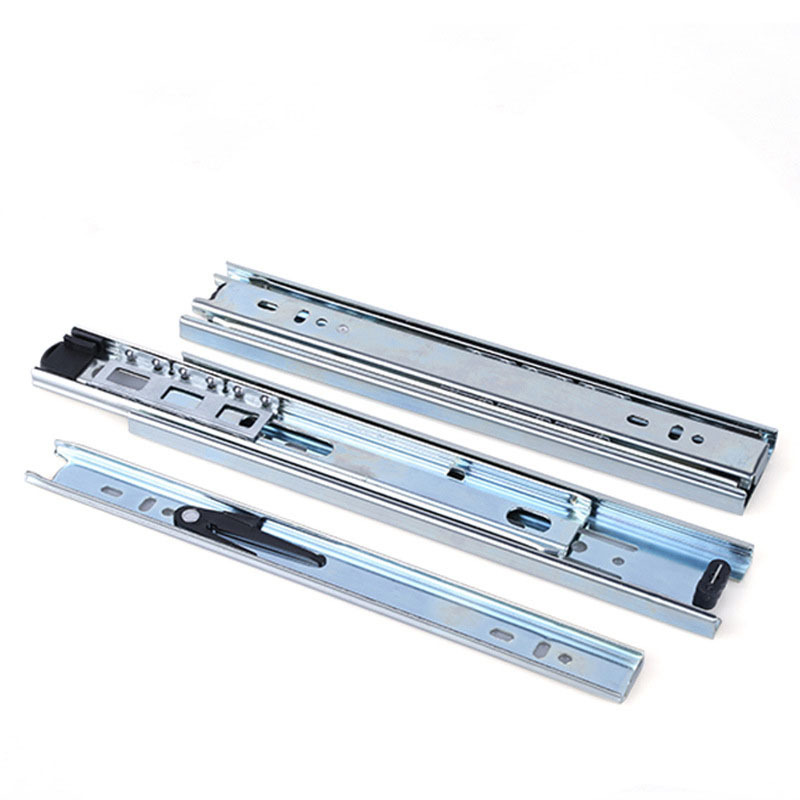 45mm width full extension ball bearing  telescopic drawer slide