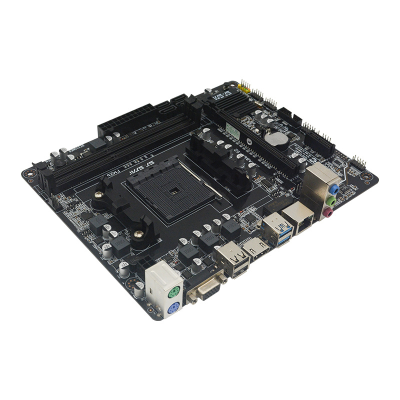 Factory Wholesale A88 Mini-ATX Motherboard Support AMD FM2 Series Processor Max 16GB Dual DDR3 PC Motherboard