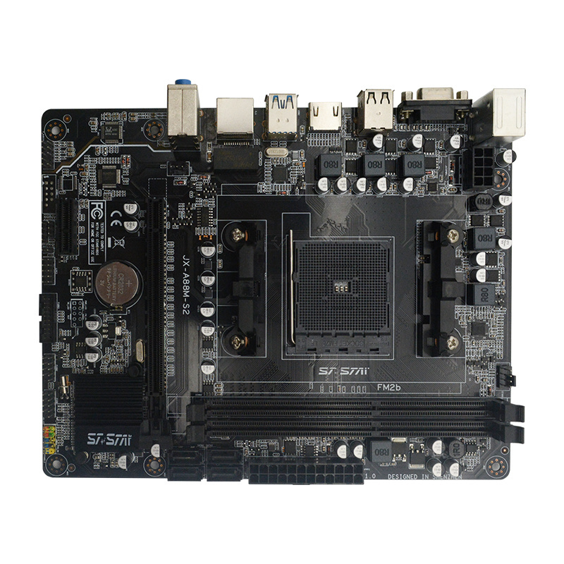 Factory Wholesale A88 Mini-ATX Motherboard Support AMD FM2 Series Processor Max 16GB Dual DDR3 PC Motherboard