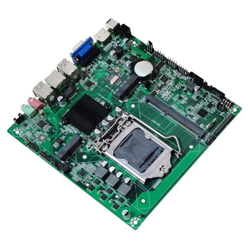 Hot Sales placa madre  LGA 1150  H81 Motherboard All-in-One AIO Intel  Support 4 Gen Celeron Pentium I3 I5 I7 Series Processor