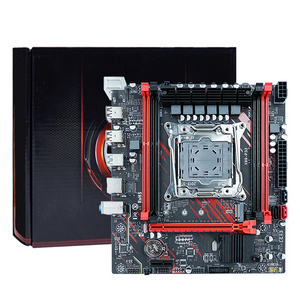 pc gaming mother board 128GB Xeon E5 LGA2011-3 red mainboard H81 Chipset Four channel DDR3 ATX M.2 X99 set computer motherboard