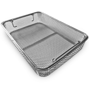 Cheap Factory Price Metal Steel Disinfecting Sterilization Perforated Stainless Disinfection Basket