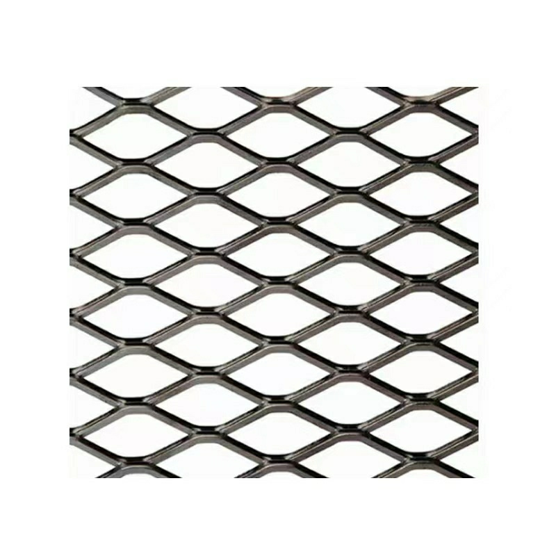 high security powder coated aluminium expanded mesh diamond hole expanded metal mesh