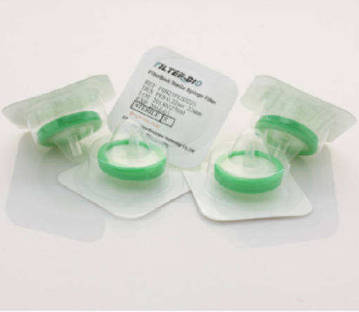 Lab  25mm 0.45um Sterile Syringe Filter  Medical Level Polypropylene Syringe Filter