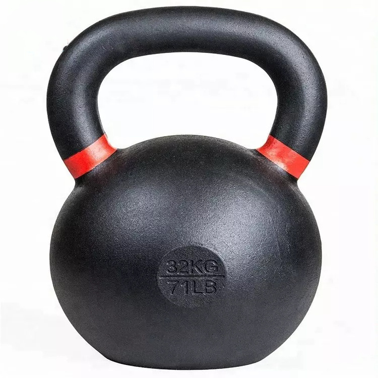 High Quality 32KG Electroplating Kettlebell,Iron Custom Made Heavy Kettlebells