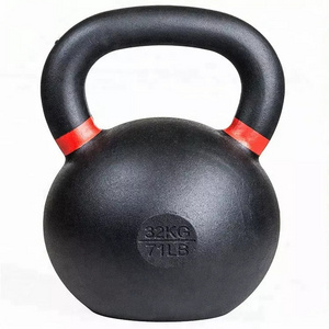 High Quality 32KG Electroplating Kettlebell,Iron Custom Made Heavy Kettlebells