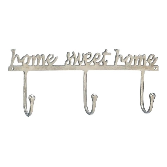 Personalized Clothes Hanger Wall Mounted Aluminum Customized Unique Word Believe Clothes Towel Holding At Wall Bathroom Hooks