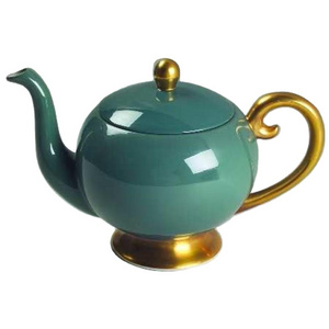 Metal Tea Serving Kettle Made In India High Demanded Decorative Custom Color Tea Pot For Hotels And Home Office Uses