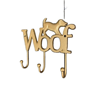 Creative Alphabetic pattern Decorative WOOFS wall Hook Easy Mountable On Cupboard or Wall Good Quality Hooks For Cloth And Keys