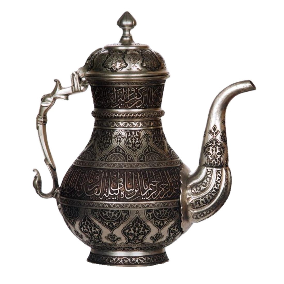 Hot Selling Unique Tea Pot For Hotels Use Turkish Style Breakfast Tray And Table Decorative Luxury Serving Tea Kettle from india