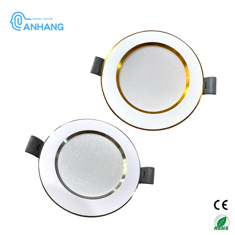 Frame Fittings Housing Trimless Smd Adjustable Led Ceiling Cob Surface Mounted Recessed Led Light Downlight